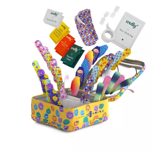 Botiquín de primeros auxilios Welly - 130 unidades