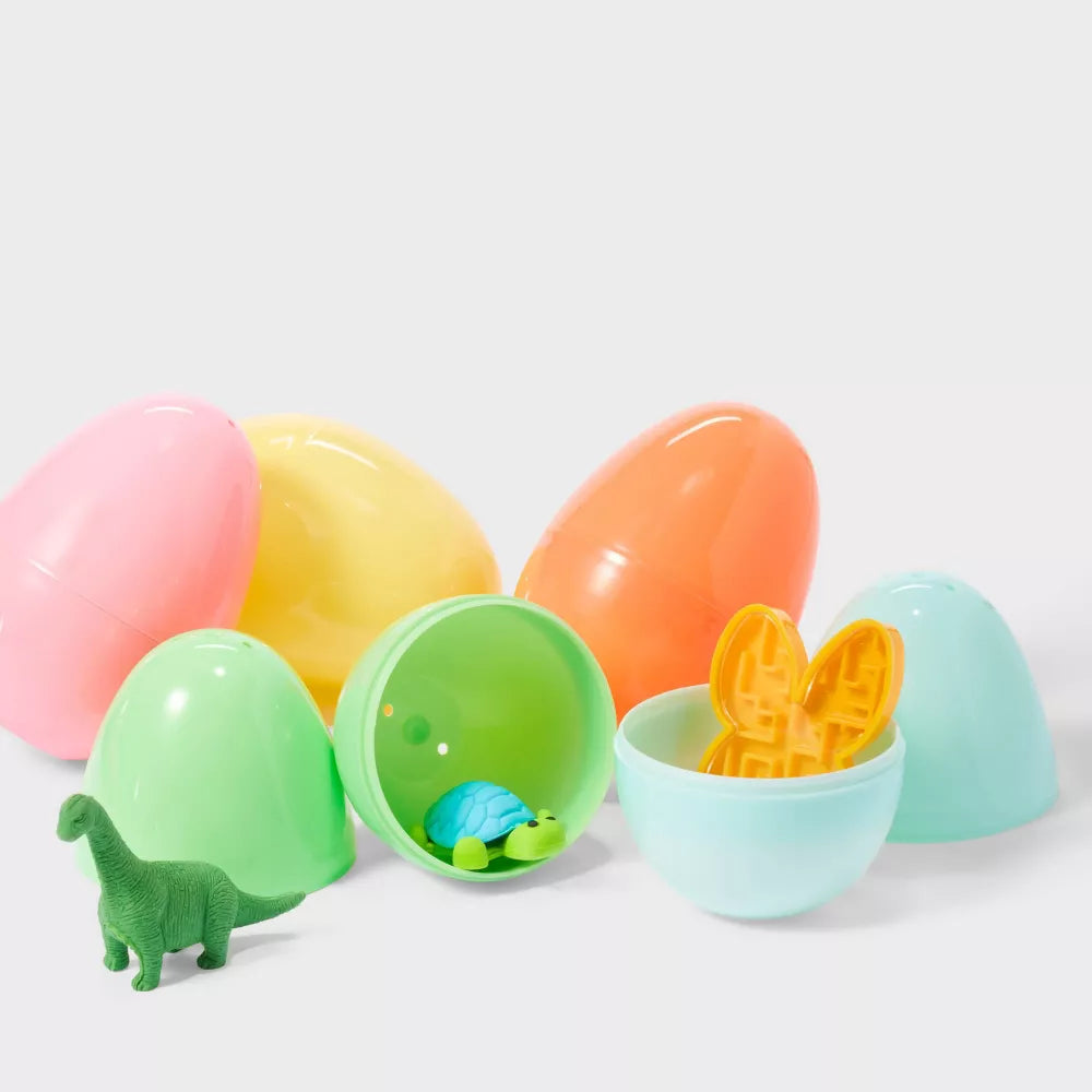 Huevos de Pascua de plástico precargados de 12 quilates