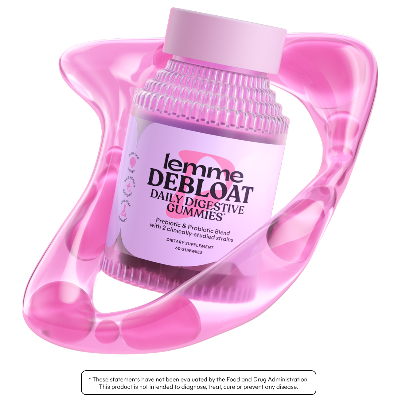 Debloat Gomitas para la salud digestiva e intestinal