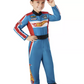 Disfraz de mono de conductor de Hot Wheels para niños pequeños Talla 3T/4T