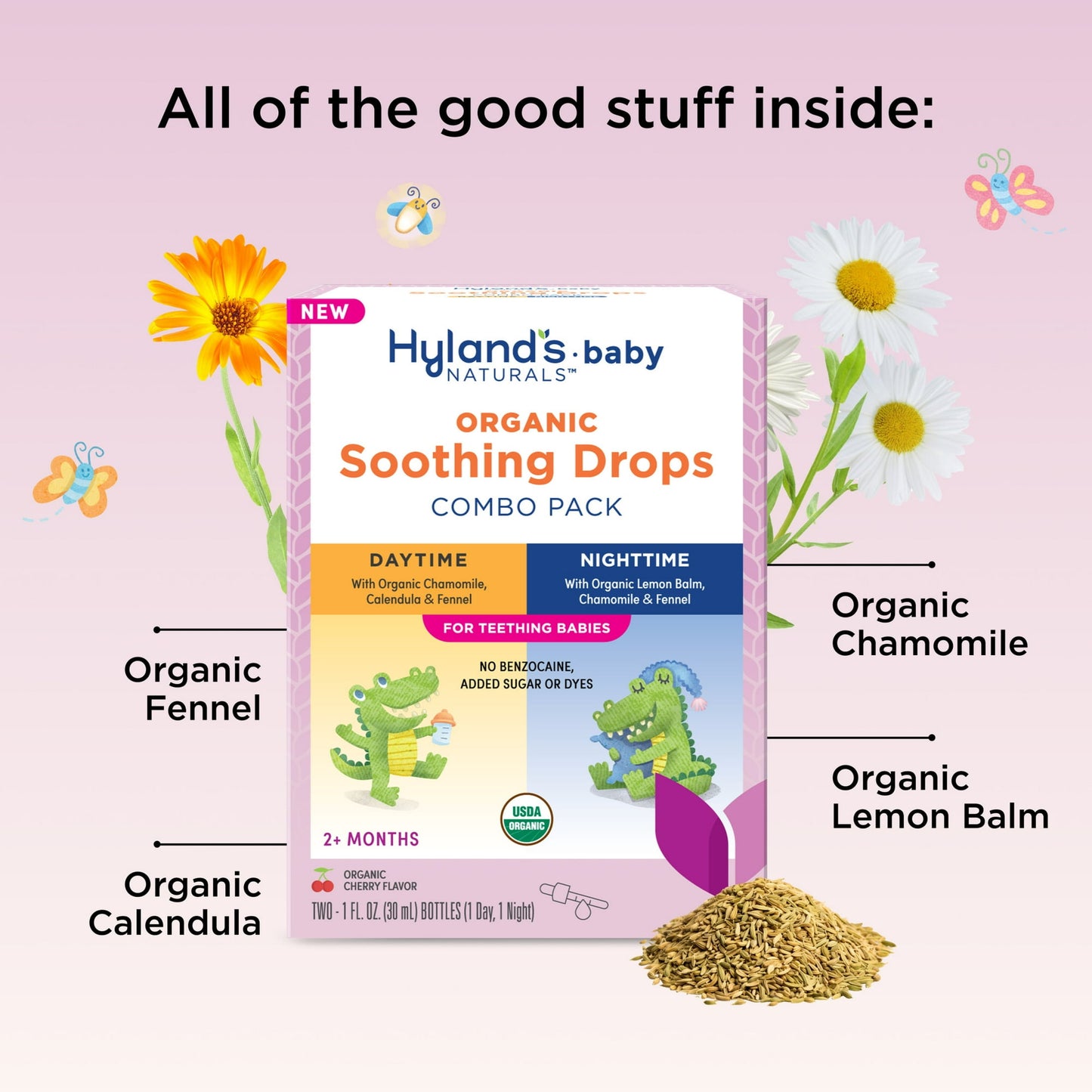 Hyland's Baby Gotas Calmantes para denticion (dia y noche)
