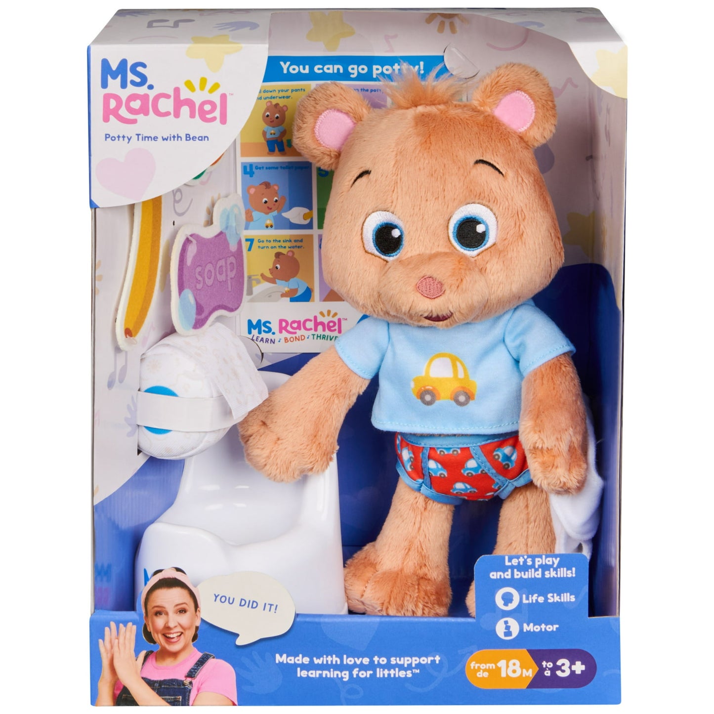 Ms. Rachel Hora Oficial de Ir Al Baño con Muñeca