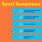 Equate Sport Loción protectora solar de amplio espectro, SPF 50, 1.5 fl oz
