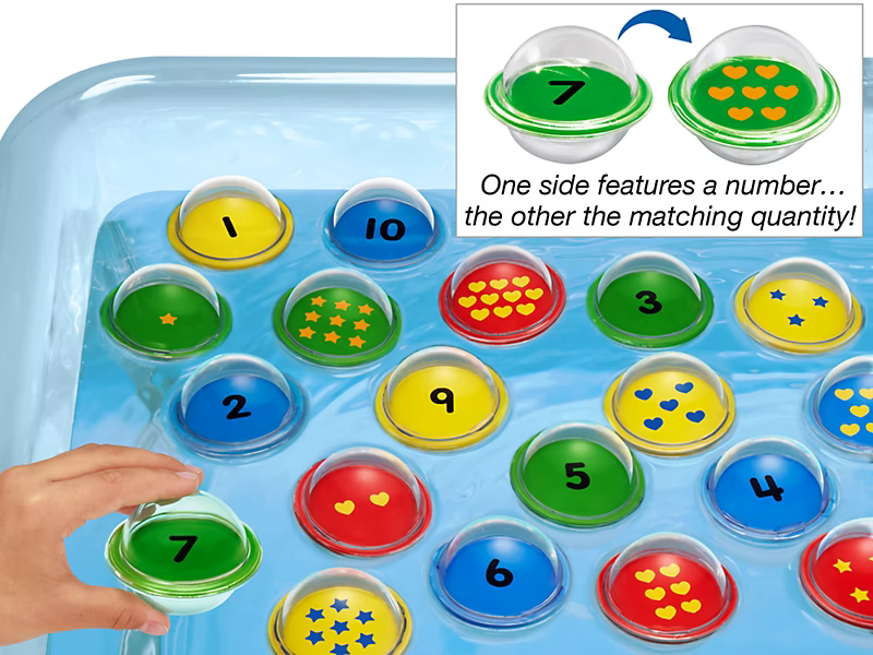 Float & Find Number Bubbles