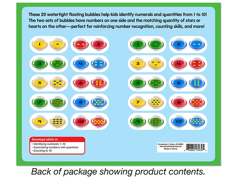 Float & Find Number Bubbles