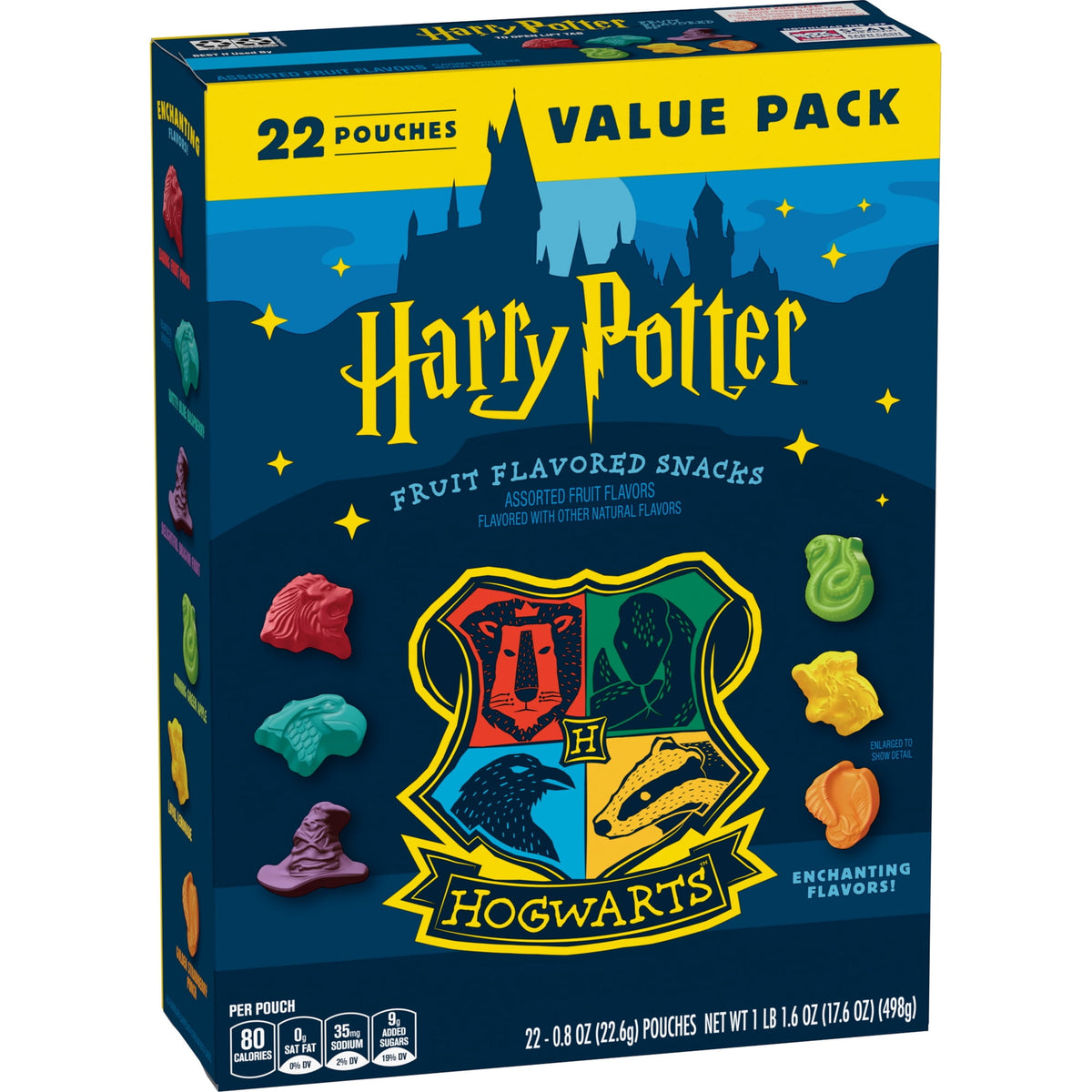 Gomitas  con sabor a frutas de Harry Potter,