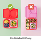 OmieBox UP Dip Containers Blue/Orange