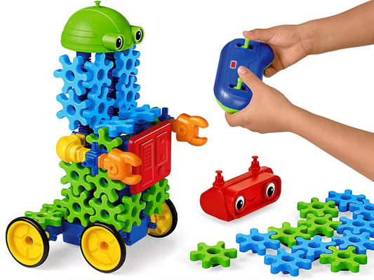 Remote-Control Gear-Bot