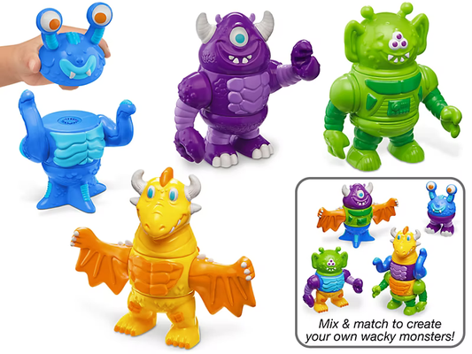 Create & Play Magnetic Monsters