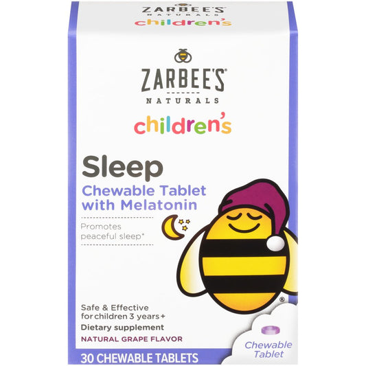 Children’s Sleep Chewable Tablet with Melatonin Supplement