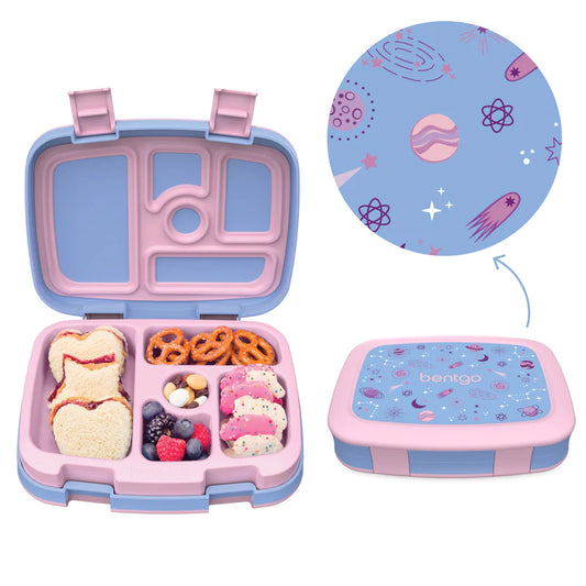 Kids Prints Lunch Box Lavender Galaxy