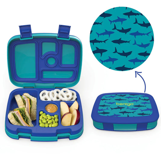 Kids Prints Lunch Box Sharks