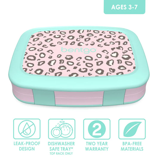 Kids Prints Lunch Box Leopard