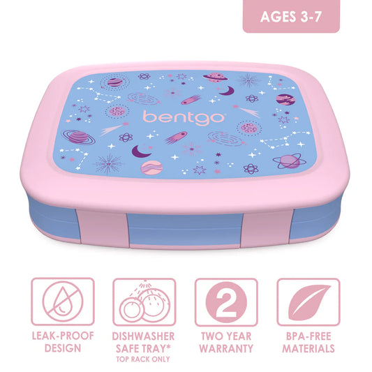 Kids Prints Lunch Box Lavender Galaxy