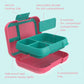 Pop Lunch Box Bright Coral/Teal