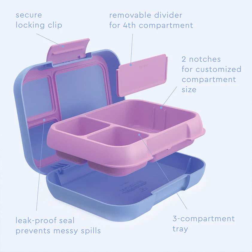 Pop Lunch Box Periwinkle/Pink
