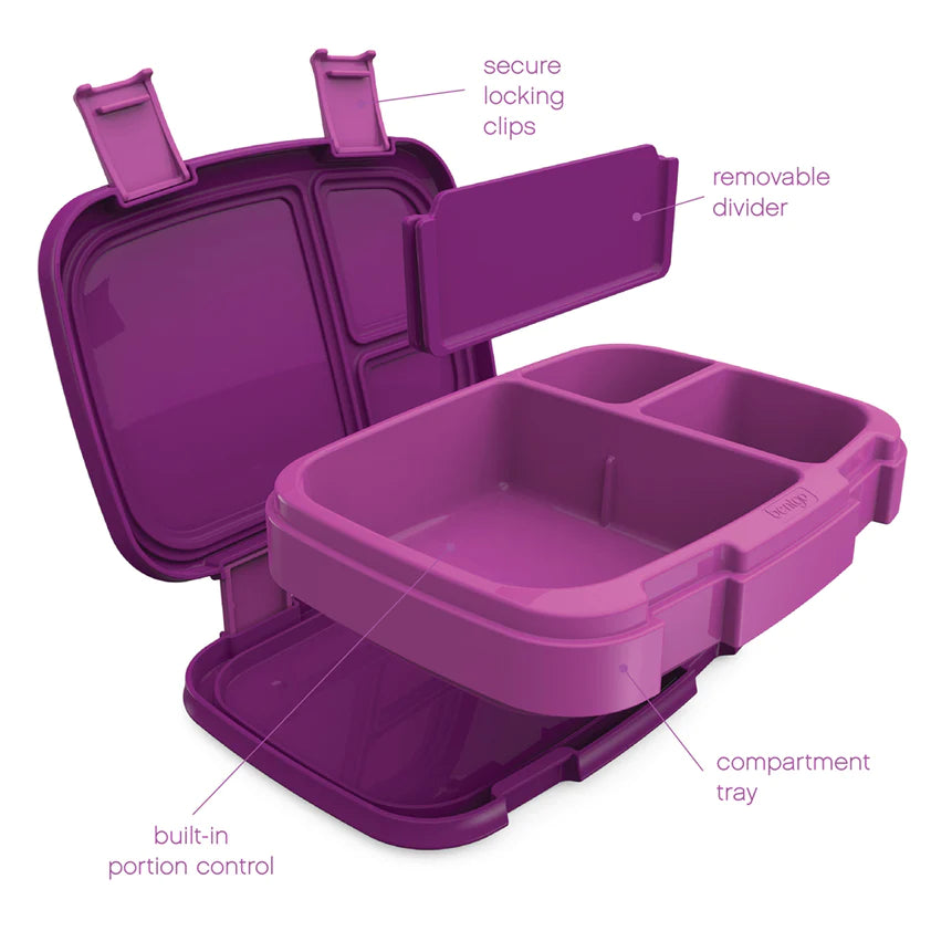 Fresh Lunch Box Purple