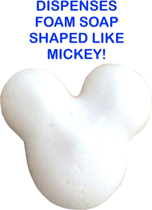 Dispensador de jabón de manos con forma de Mickey Mouse