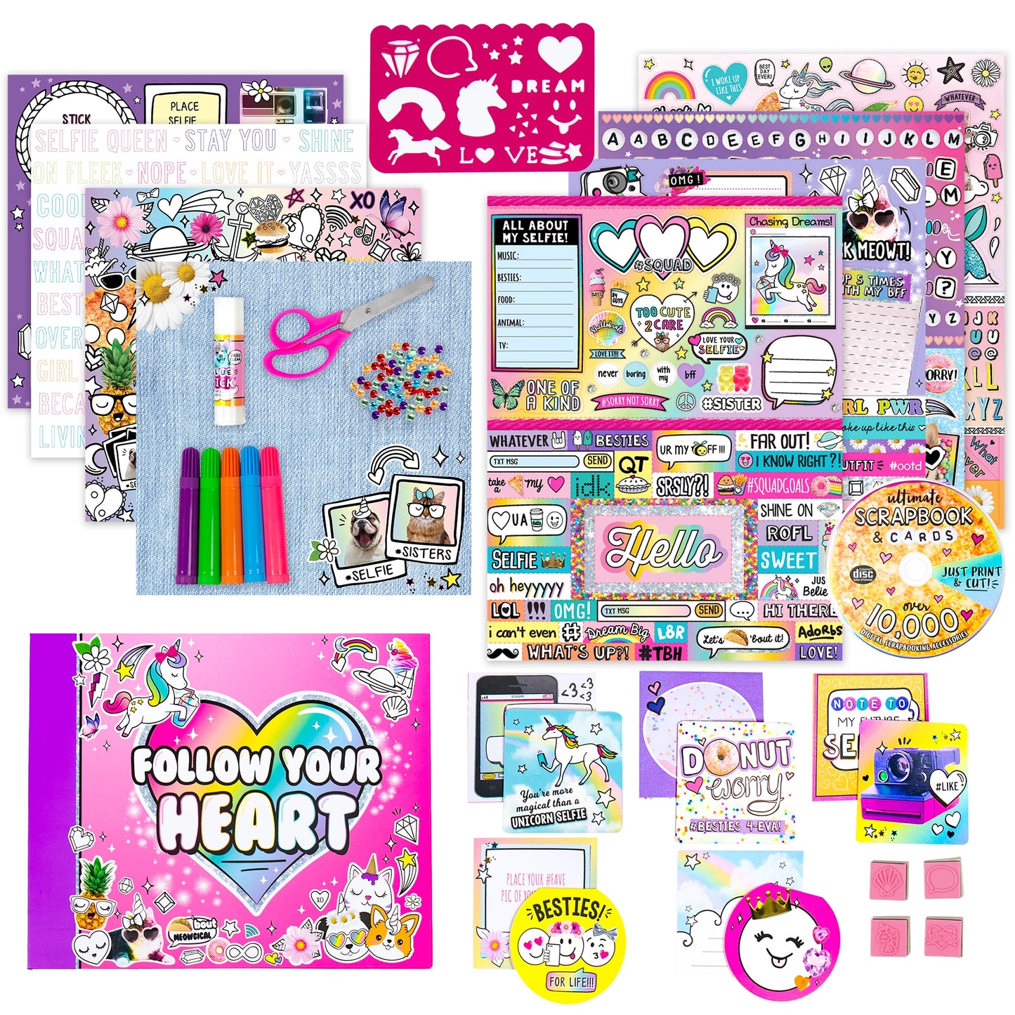 Just My Style Scrapbook And Cards Stationery Set