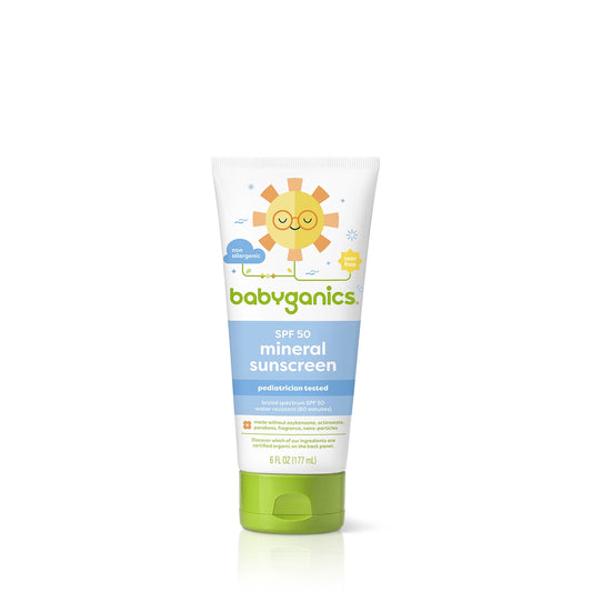 Mineral sunscreen lotion spf 50+