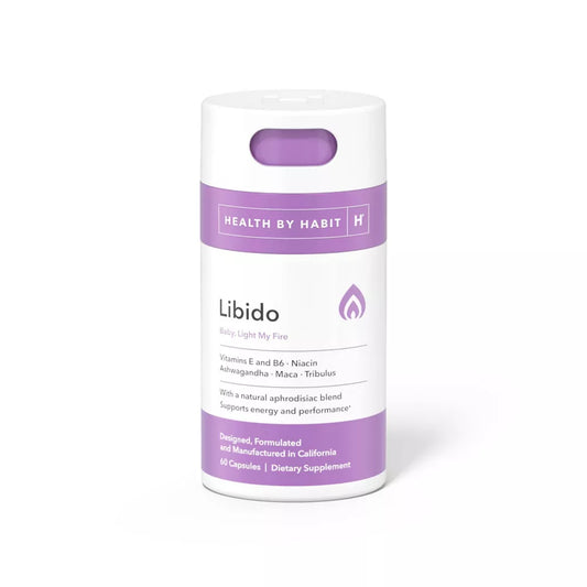 Health By Habit Libido Cápsulas - 60ct