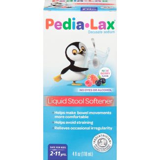 Liquid Stool Softener for Kids Berry Flavor