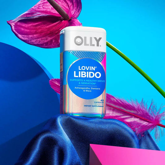 Olly Lovin' Libido Supplement Capsules with Ashwagandha, Damiana & Maca - 40ct
