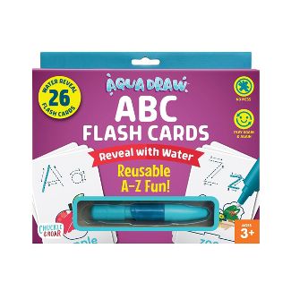 Aqua Draw ABCs Reusable Flash Cards