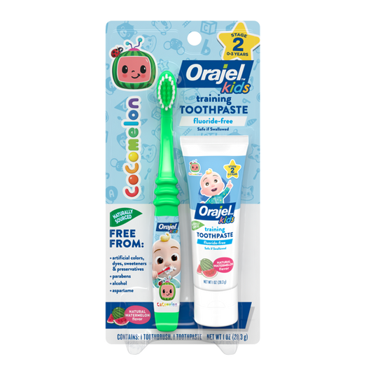 Orajel Kids Training Toothpaste Fluoride-Free CoComelon