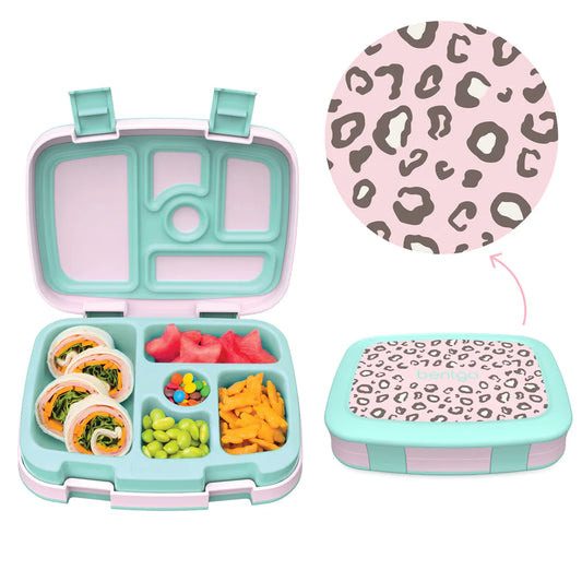 Kids Prints Lunch Box Leopard